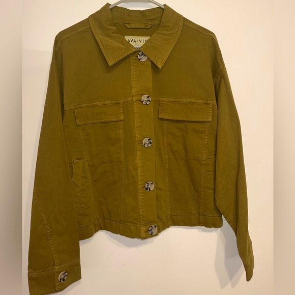 Ava & Viv Plus Size Anorak Jacket - Picture 1 of 5